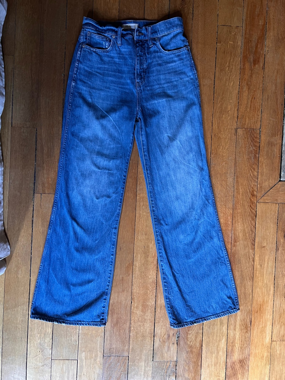 High rise flare jeans